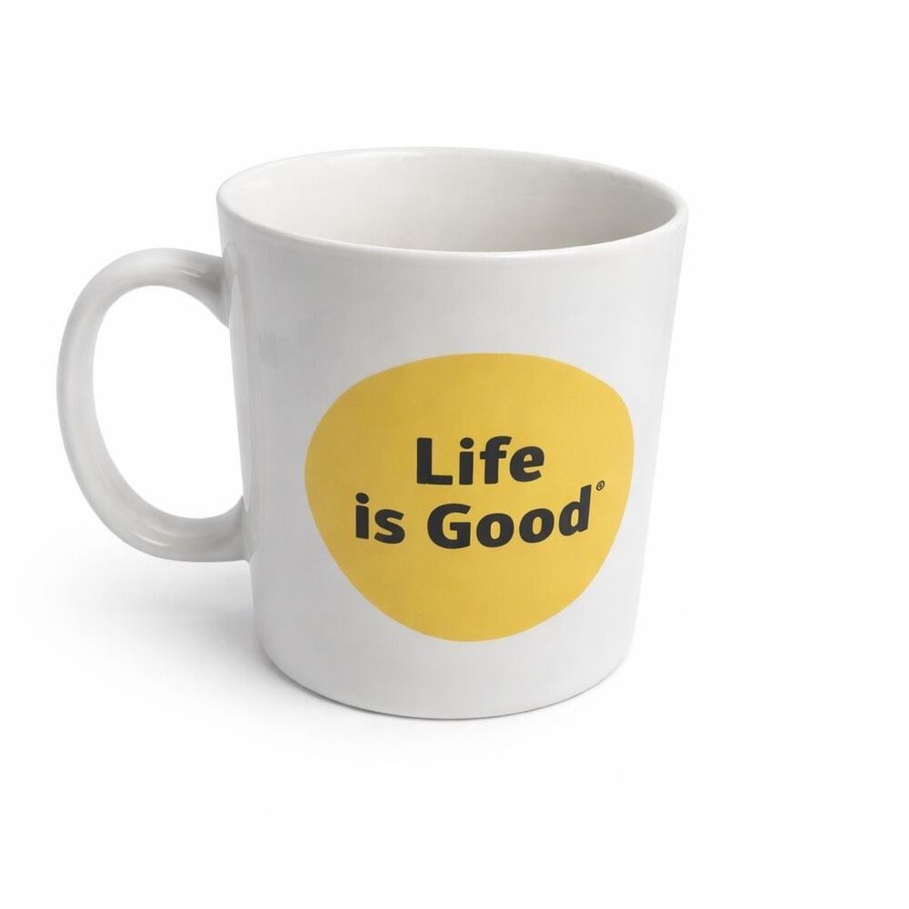 Life is Good Coffee Cup Mug  Do What You Love Love What you do 2 Sided